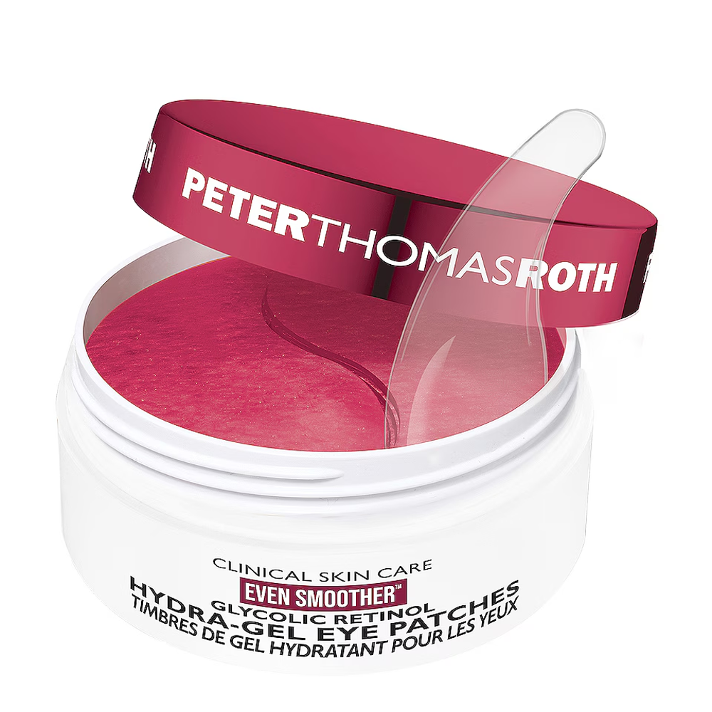 Peter Thomas Roth Even Smoother™ Glycolic Retinol Hydra-Gel Eye Patches - Гідрогелеві патчі для шкіри навколо очей з ретинолом та гліколевою кислотою - фото №1 Peter Thomas Roth Even Smoother™ Glycolic Retinol Hydra-Gel Eye Patches - Гідрогелеві патчі для шкіри навколо очей з ретинолом та гліколевою кислотою - фото №1